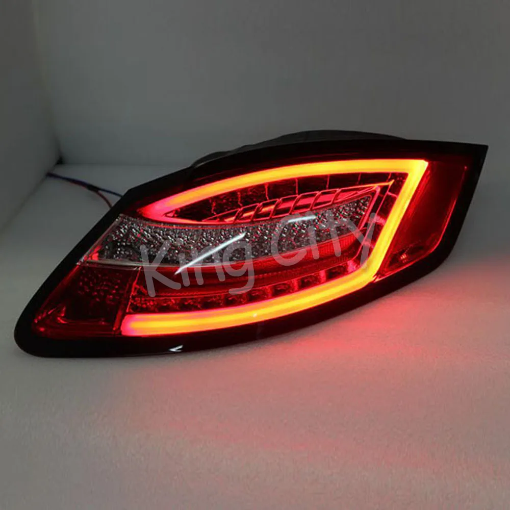 Capqx 2 шт./лот для Porsche Cayman 987 2004 2005 2006 2007 2008 светодиодный задний фонарь светильник тормозной фонарь светильник единый светильник, сигнализирующий фонарь
