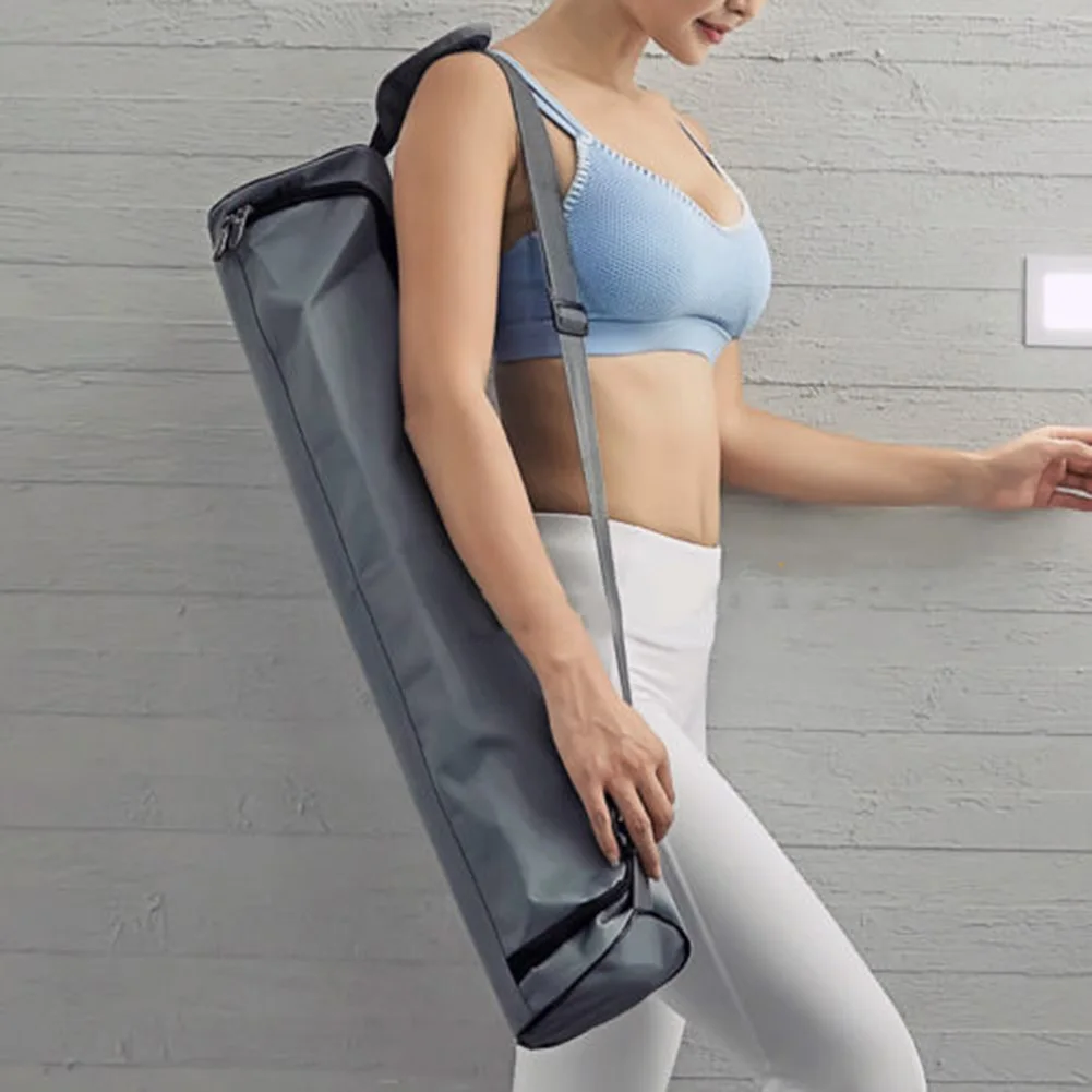 

Waterproof Yoga Bag Gym Mat Bag Yoga Backpack Oxford Cloth Shoulder Yoga Mat Case Bag for 72*15cm Portable Carry Mat Bag 2023 Ne