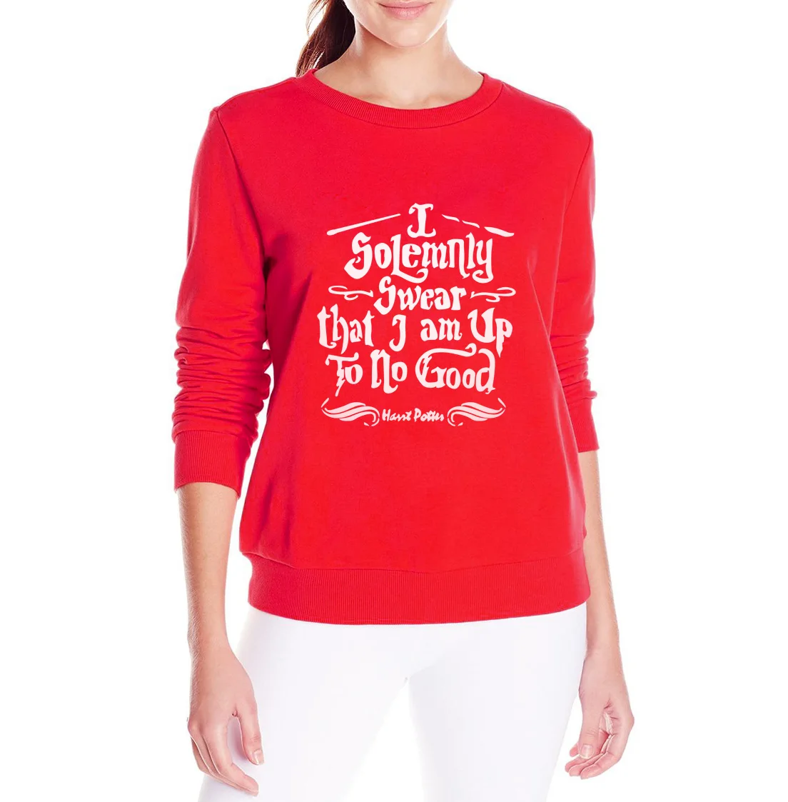 Я торжественно ругаюсь, что я до нехорошего Забавный женский свитер harajuku осенние флисовые толстовки брендовый спортивный костюм