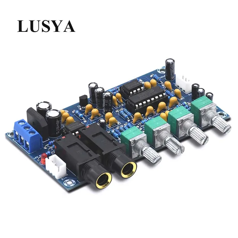 Луся AC12V двойной усилитель мощности микрофон доска караоке реверберация XH-M173 C3-003