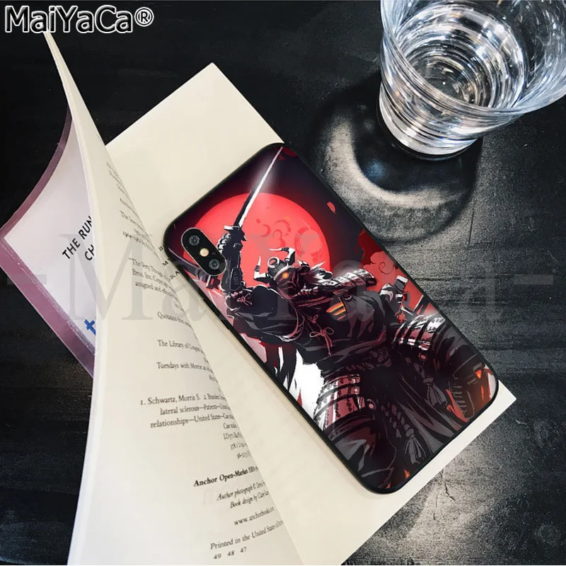 Высококачественный чехол для телефона MaiYaCa японский воин Самурай Apple iPhone 8 7 6 6S Plus X