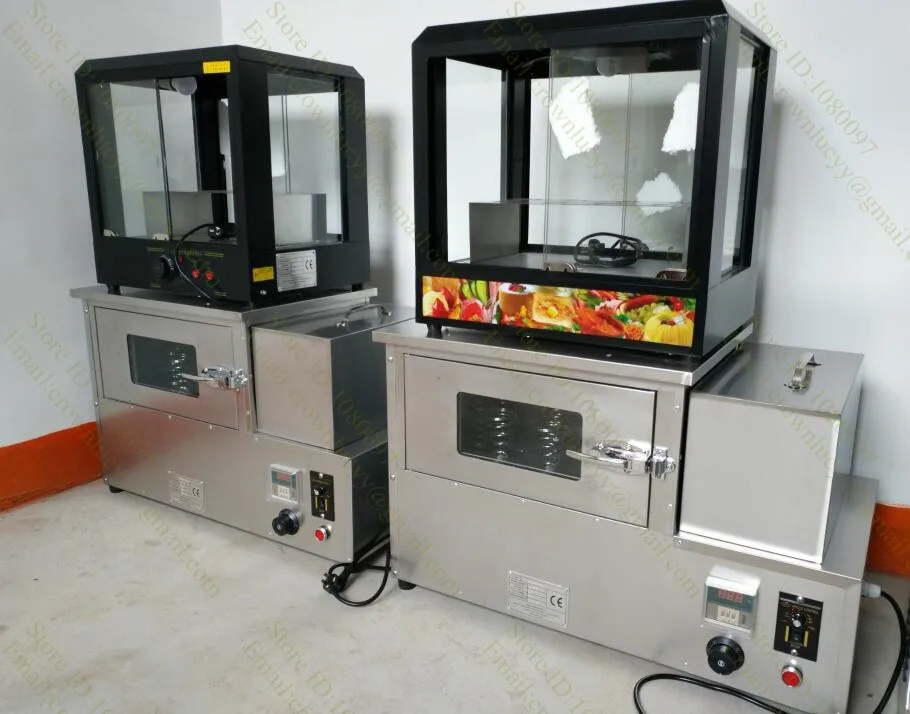 Коммерческая конусная машина для пиццы 12 шт. роторная сладкой печь 110 В и 220 -