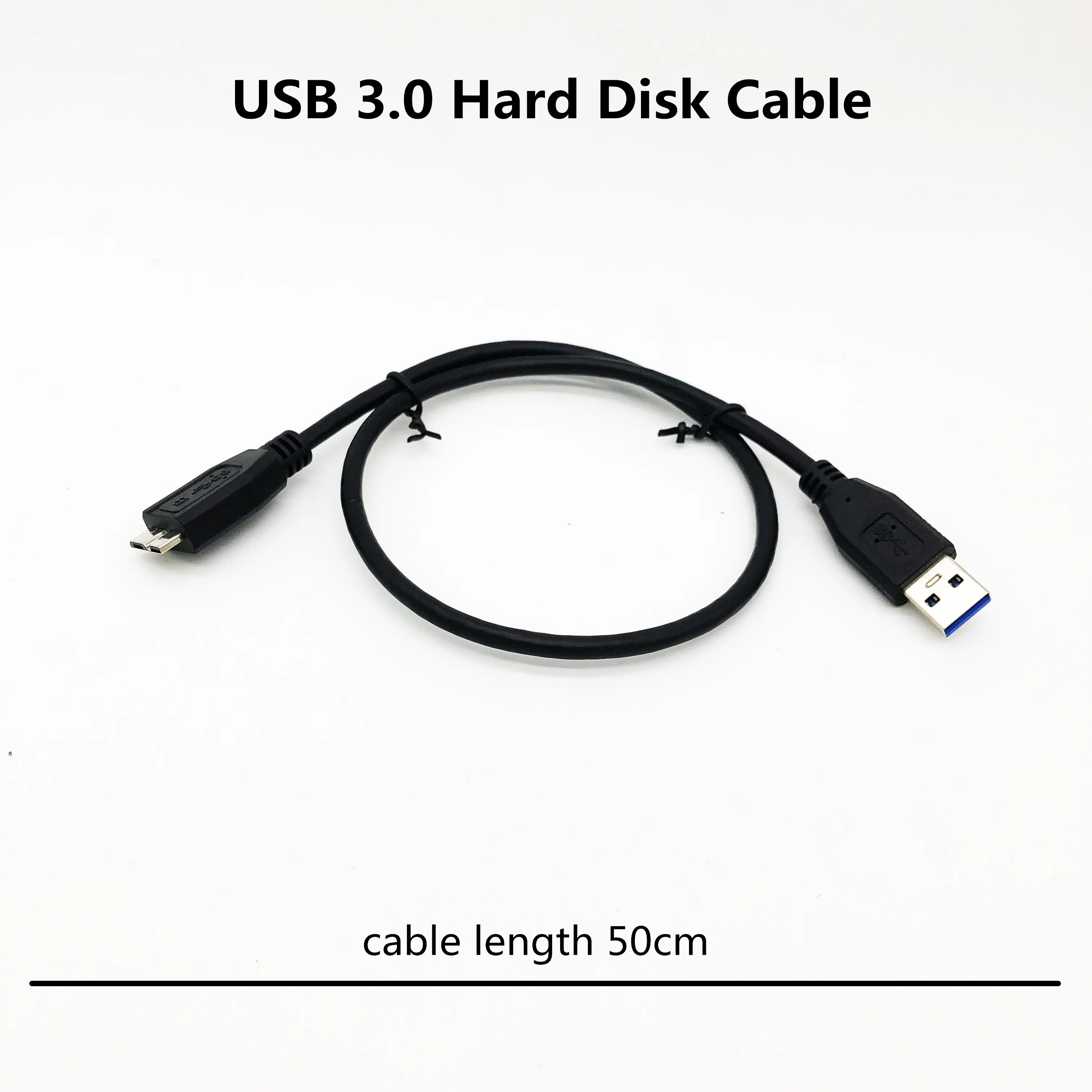 USB разъем 3 0 для Micro B кабеля жесткого диска компьютера ноутбука длиной 50