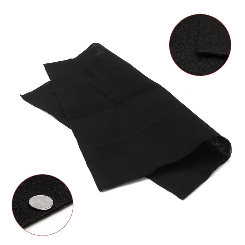 1 шт. м * Толщина 10 мм/15 мм домашняя ткань черный кондиционер активированный уголь