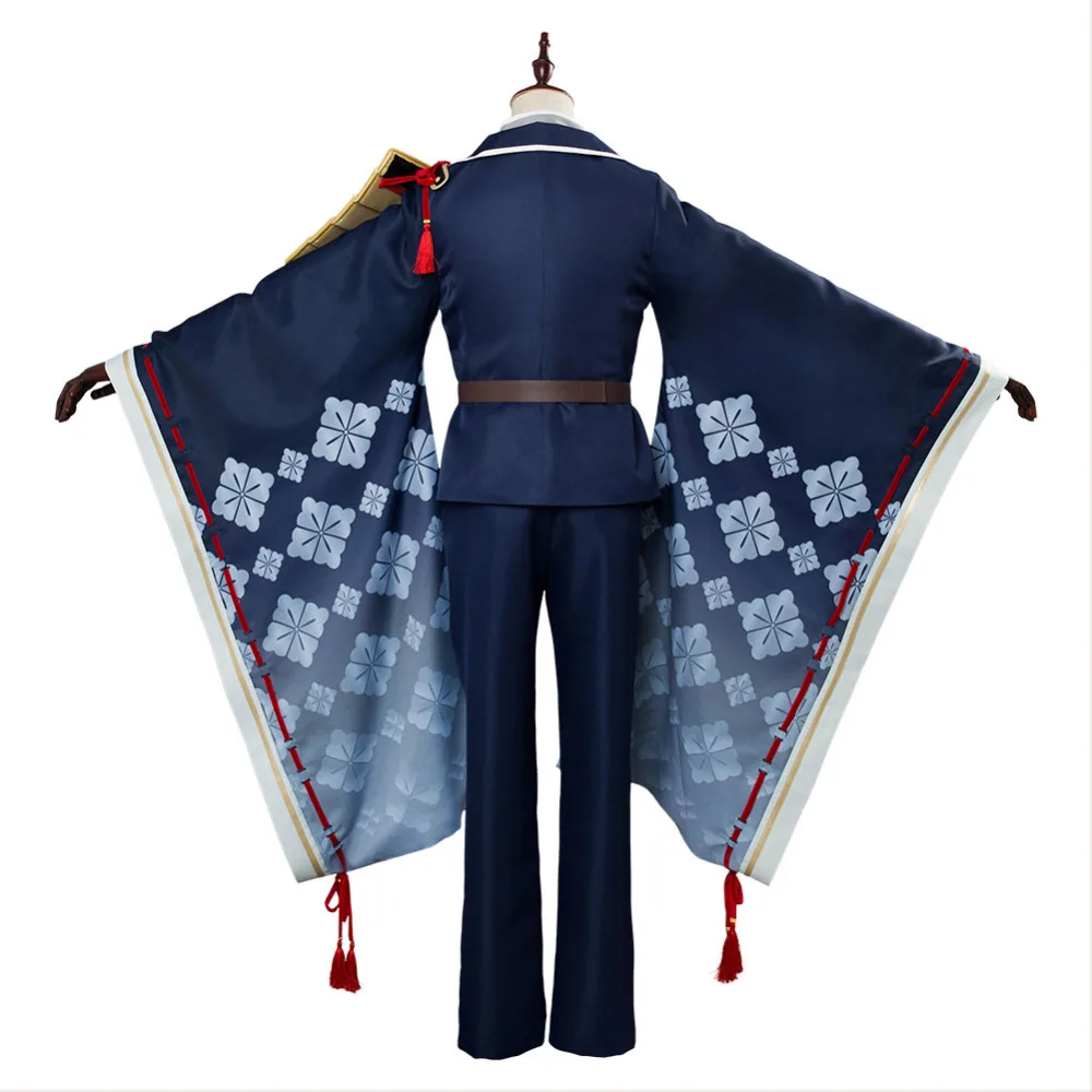Костюм для косплея Touken Ranbu костюм Hakusan Yoshimitsu Униформа полный карнавальные костюмы