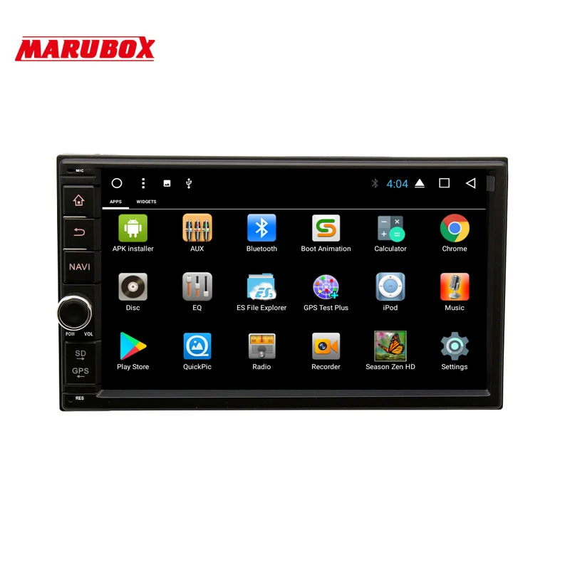 MARUBOX 706DT8 Универсальная автомагнитола 2 DIN Универсальное головное устройство din