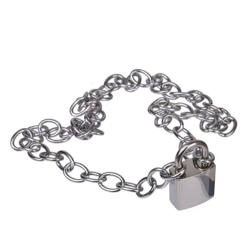 Цепочка на шею из нержавеющей стали ручной работы унисекс 100%|Ожерелья с