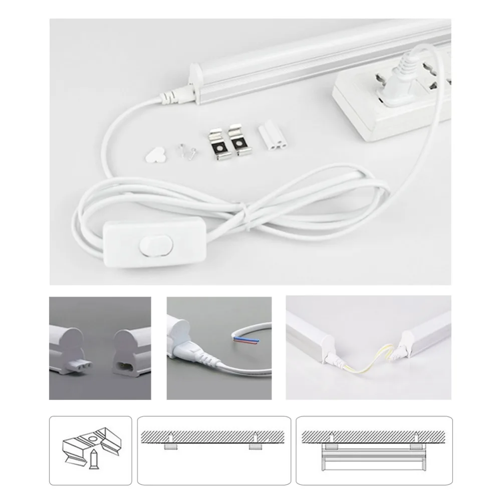 Black Light Luz Negra Solarium Bulb Effect Stage Bar Paint Ink Glass Glue Cure 60cm Tube UV 365 395 NM Led Ultravioleta Lamp | Лампы и