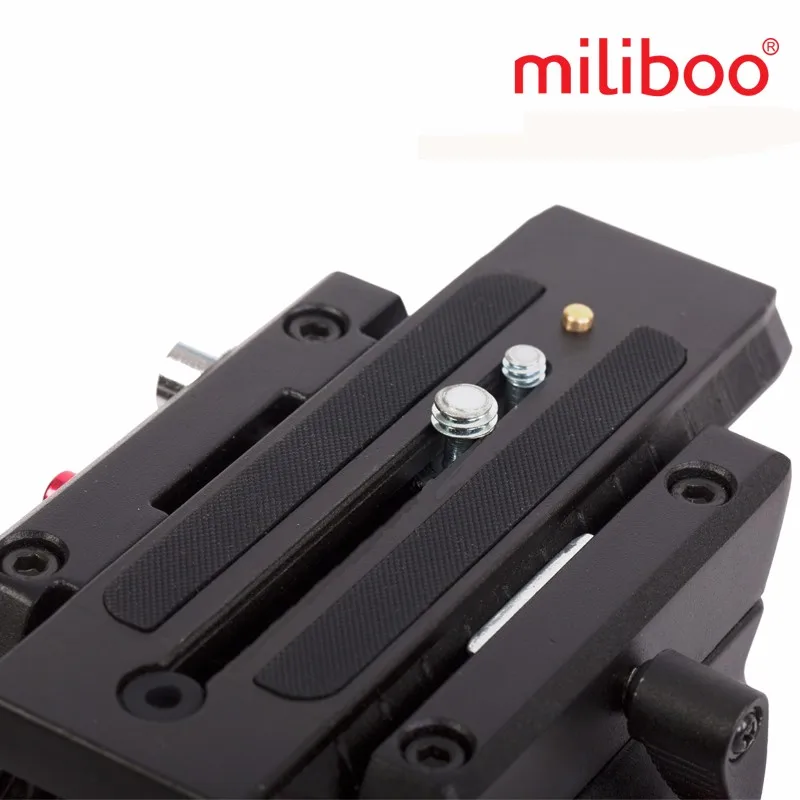Miliboo MYT803 Базовая плоская Жидкостная головка с чашей размером 75 мм