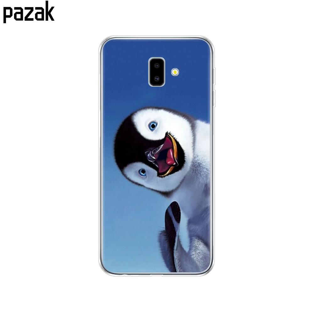 52386 Для samsung J6 J6+ чехол coque мягкий чехол из термополиуретана и силикона для samsung Galaxy J6Plus J 6 Plus J610 J610F Capas противоударный - Цвет: 52386