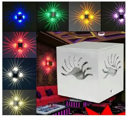 Wandlamp настенный светильник Abajur Бесплатная доставка 2 шт./лот 3 Вт светодиодные