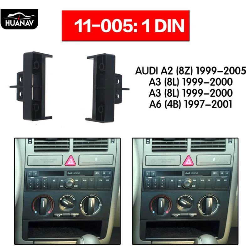 Автомобильный радиоприемник HUANAV Адаптер для установки панель Audi A3(8L) 1999 2005/A4(B5)1999