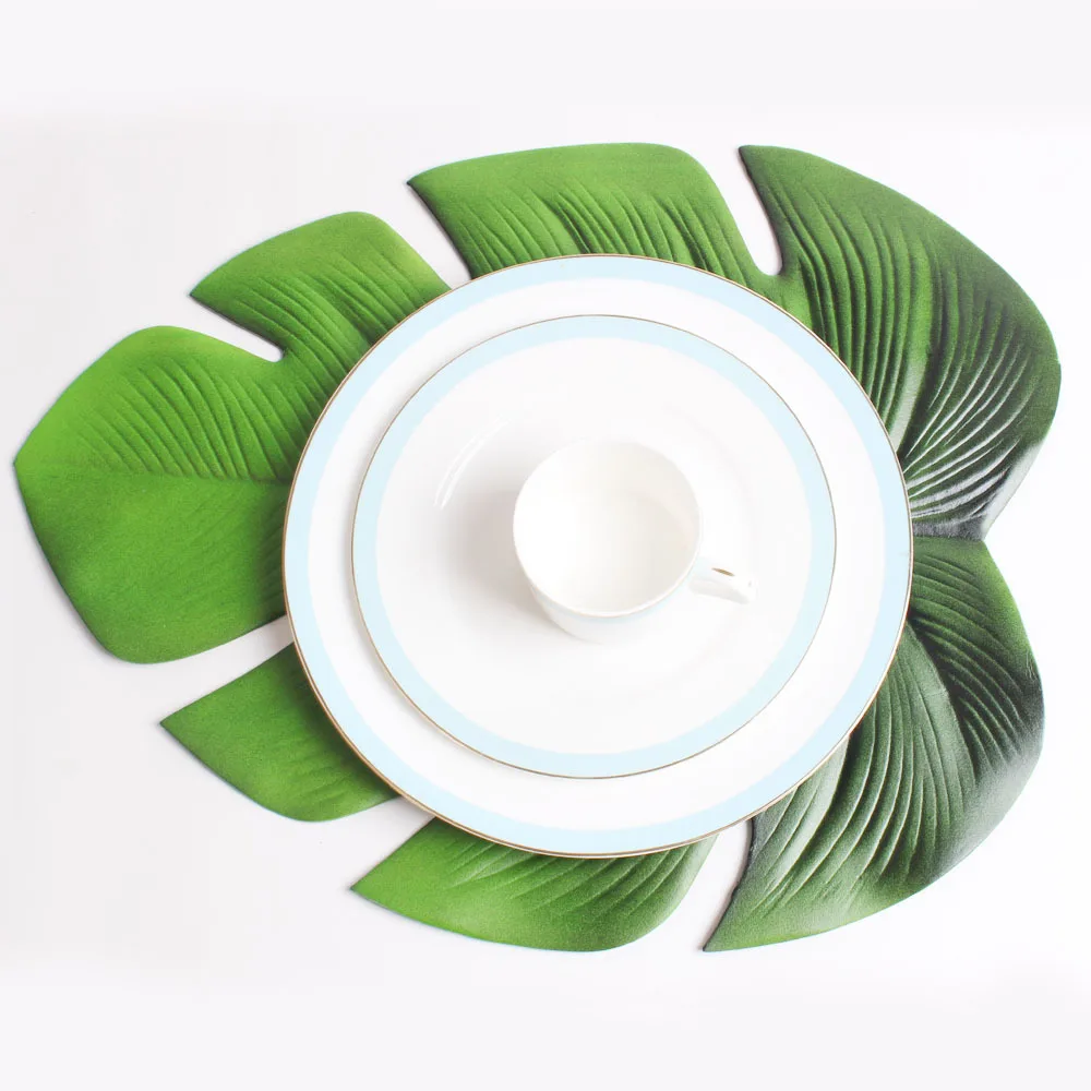 Подставка под столовые приборы в виде листьев |