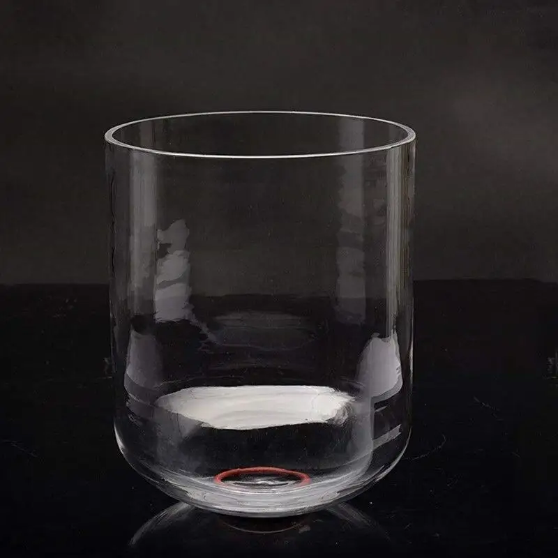 TOPFUND C Note корень чакры Прозрачный Кварцевый Поющая чаша 6&quot | Спорт и развлечения