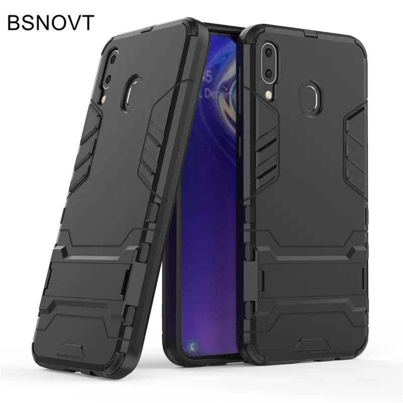 Чехол для телефона samsung Galaxy M20 крышка Мягкий силиконовый + Пластик подставку