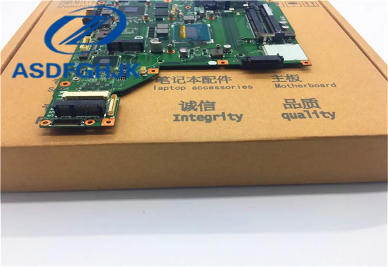 Материнская плата для ноутбука модель MSI GE70 системная SR15E CPU DDR3L не