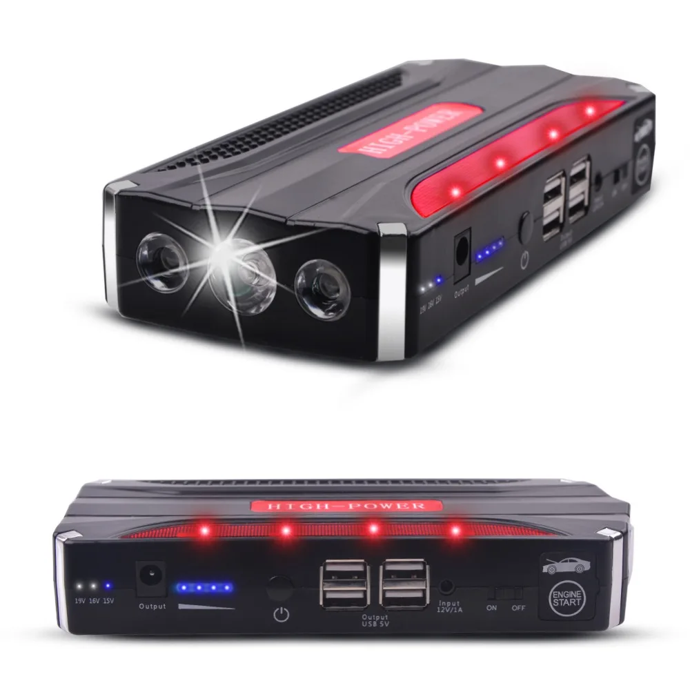 Высокая емкость автомобиля аварийное пусковое устройство 12 в пик 600A мини