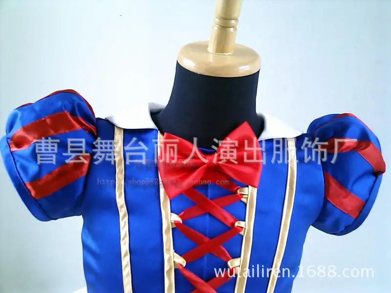 Детские костюмы Белоснежки для девочек Платье Карнавальный костюм на Хэллоуин