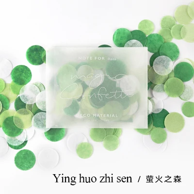 JIANWU красочные специальные бумажные креативные цветные наклейки Kawaii школьные принадлежности пуля журнал материал не липкий - Цвет: ying huo zhi sen
