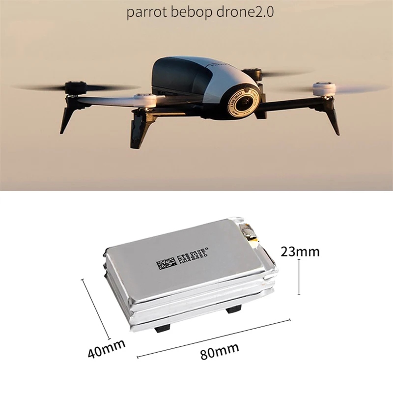 ZDF Новое поступление Parrot Bebop Drone2.0 11 1 В 2700 мАч Lipo батарея запасной core Для RC Quadcopter