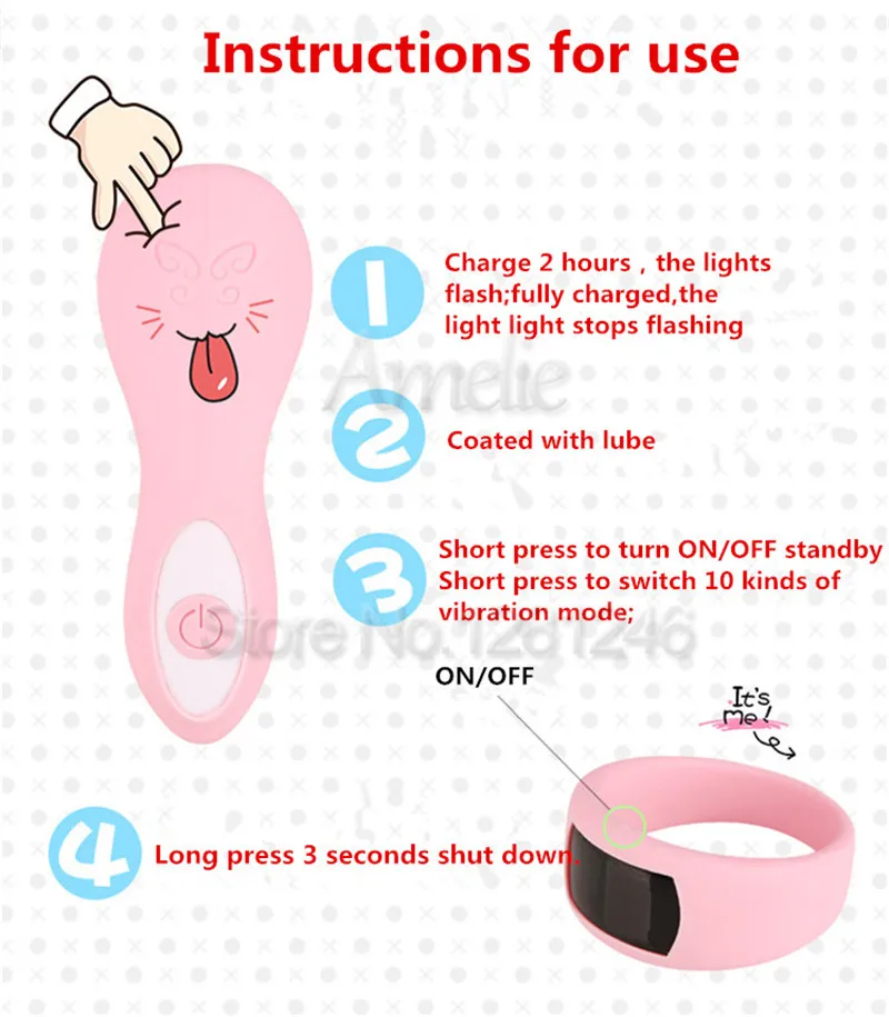 Фаллоимитатор без бретелек массажер точки G Бабочка вибратор браслет с