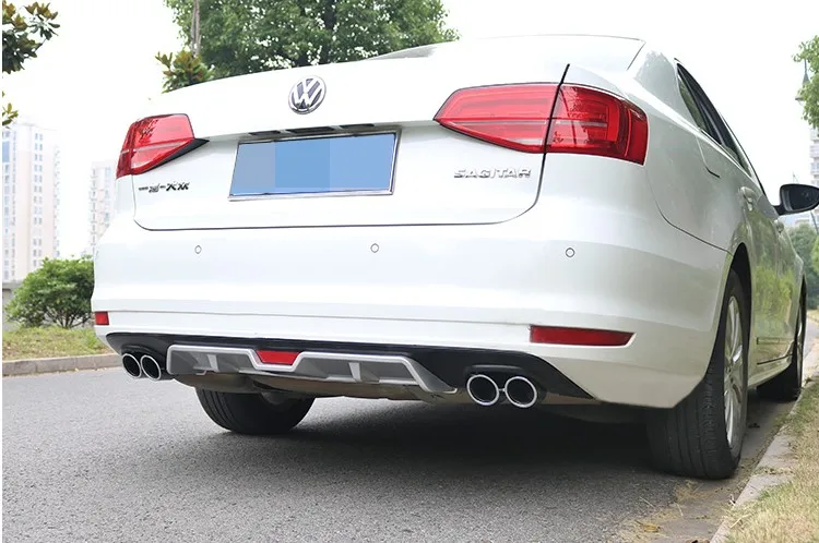 Для VW Jetta Задний Спойлер ABS задний бампер диффузор защитные бамперы для Volkswagen Jetta после хром задний спойлер