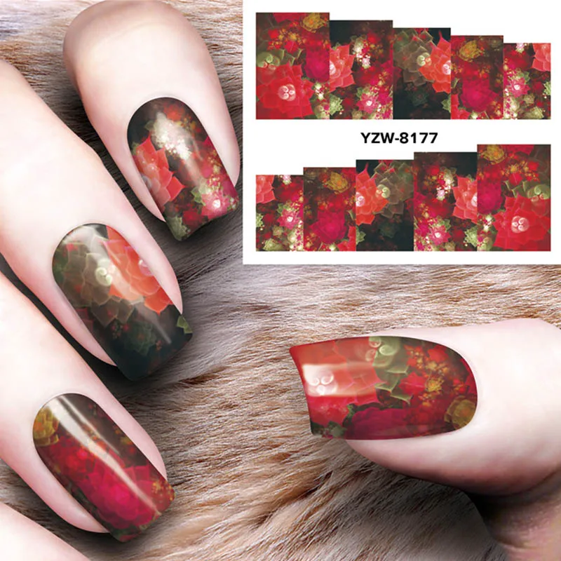 Распродажа в стиле сделай сам Nailwrap красота Радуга декоративная наклейка для