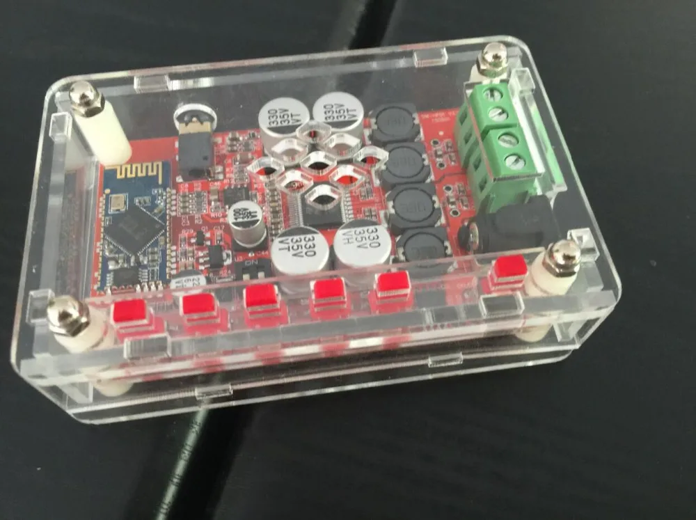 Цифровой усилитель мощности TDA7492P 50 Вт + беспроводной Bluetooth 4 0 аудио приемник Hi-Fi