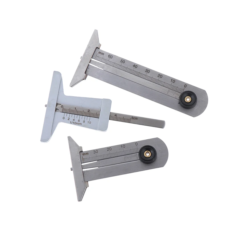 1 шт. датчик глубины из нержавеющей стали для автомобильных шин измеритель