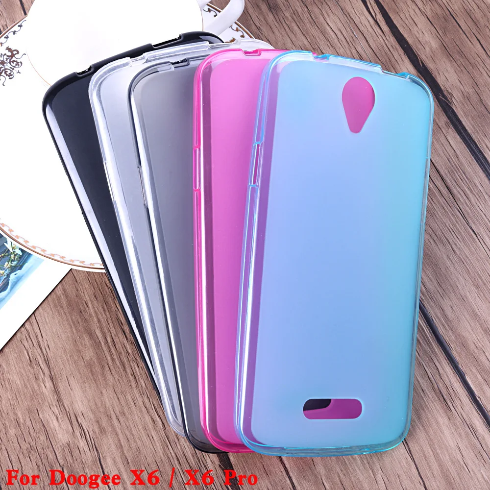 Мягкий силиконовый чехол ТПУ Защитная крышка для DOOGEE X6 5 В Spark + высокое качество