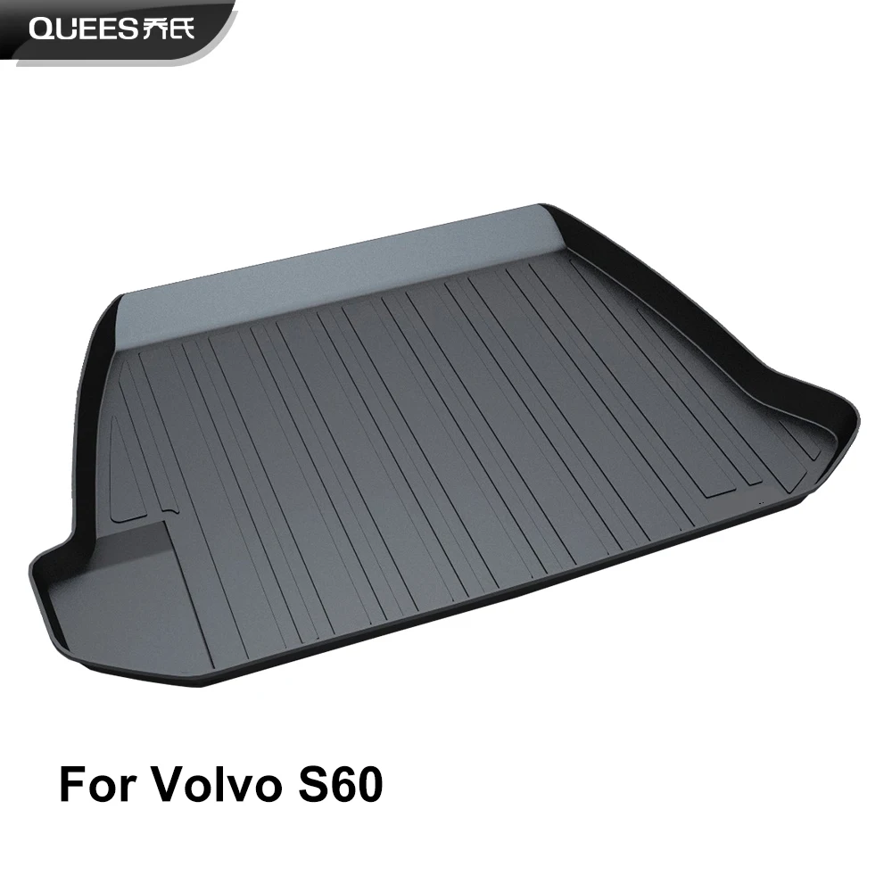 Напольный коврик QUEES для багажника Volvo S60 2 го поколения 2011 2012 2013 2014 2015 2016 2017 2018| |