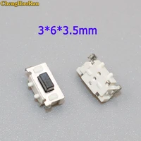 chenghaoran 10pcs smt 3x6x3 5mm mp3 mp4 mp5 ipad tactile tact push button micro switch momentary 363 5mm