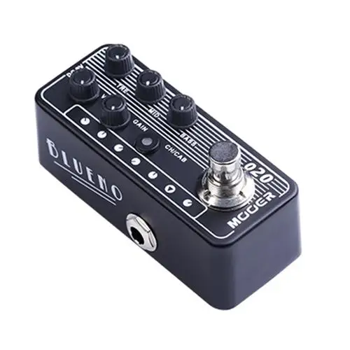MOOER 020 BLUENO педаль для гитары содержит 2 канала высокое качество двухканальный