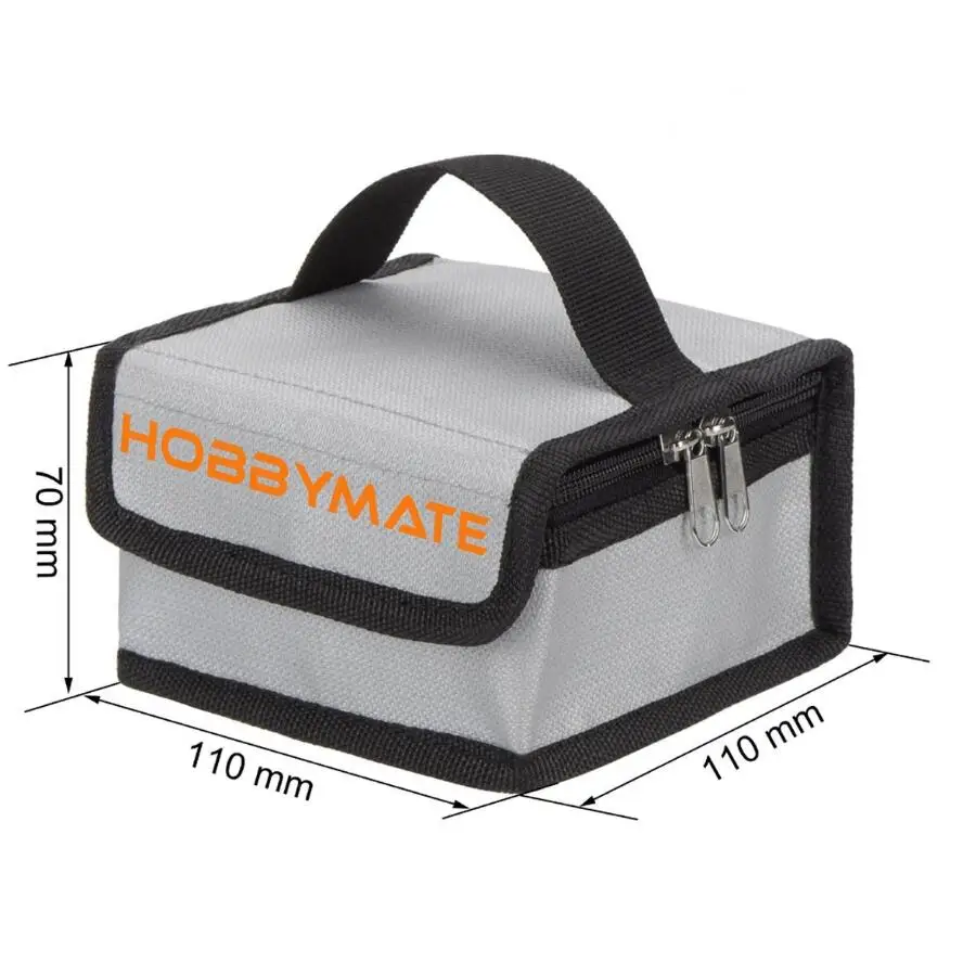 Пожаробезопасная сумка HOBBYMATE Lipo для зарядки аккумуляторов безопасная хранения и