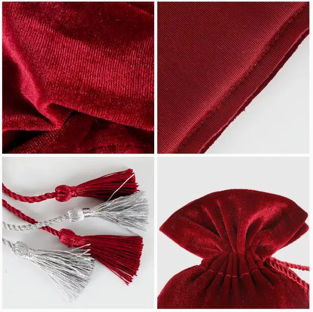 Мягкие бархатные мешочки на шнурке 12 х14 см|drawstring velvet pouch|velvet pouchvelvet drawstring pouch |