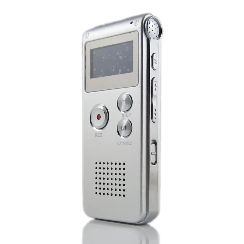 Черный 8 ГБ Высокое Качество Цифровой Диктофон Звук Высокой Четкости Записи