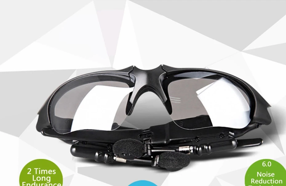 VICTGOAL поляризованные Велосипеды очки Bluetooth Для мужчин мотор Велосипеды солнцезащитные очки MP3 телефон Велосипедный спорт на открытом воздухе, бег, линзы с 5ю категориями защиты, очки