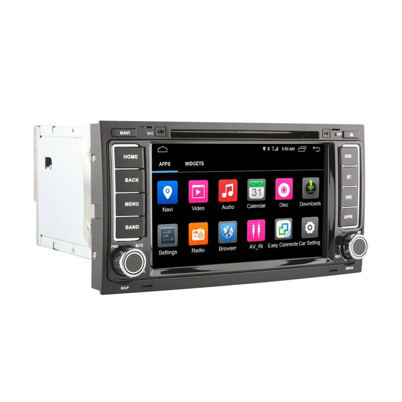 Автомобильный dvd плеер Восьмиядерный Android 6 0 4G SIM 2G RAM GPS радио для VW Volkswagen Touareg T5