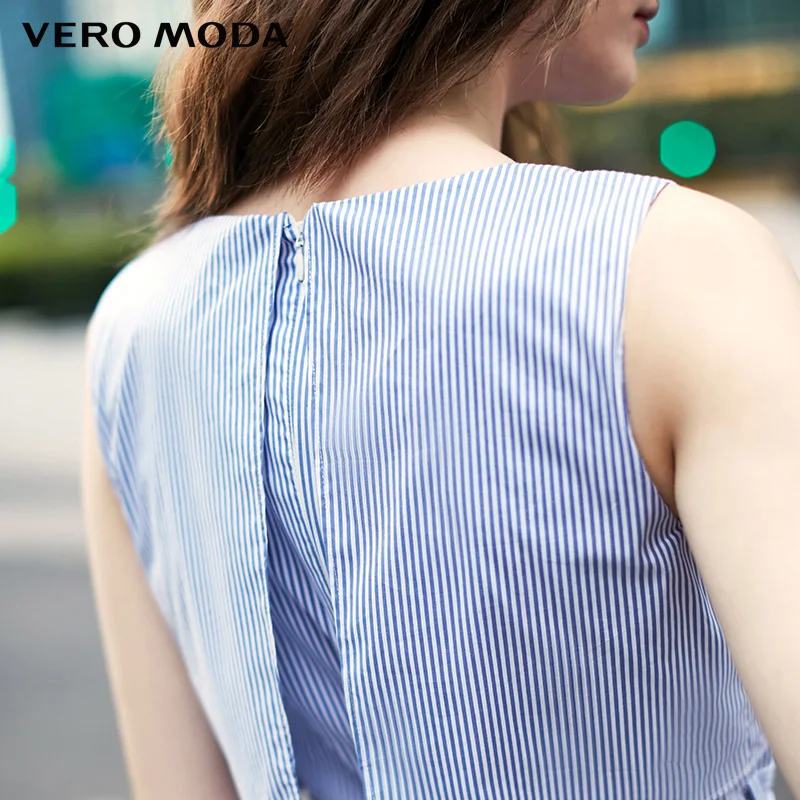 Vero Moda женские летние 2019 Новые широкие укороченные штаны для прыжков | 318144510
