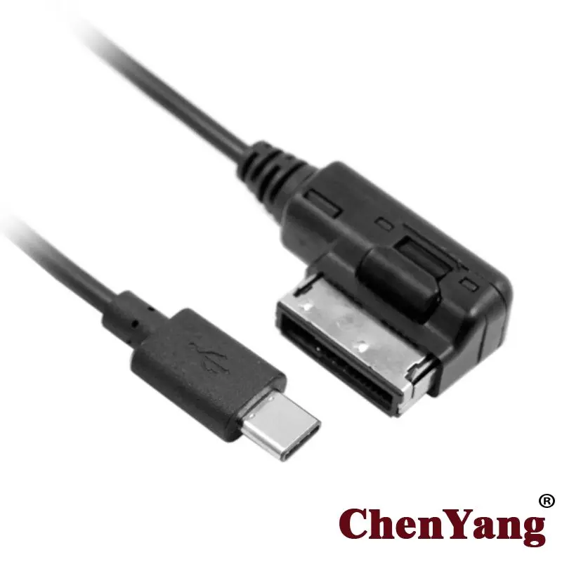 

Zihan USB-C USB 3.1 Type C Media In AMI MDI Charge Adapter Cable For Car VW AUDI 2014 A4 A6 Q5 Q7 & for Chromebook