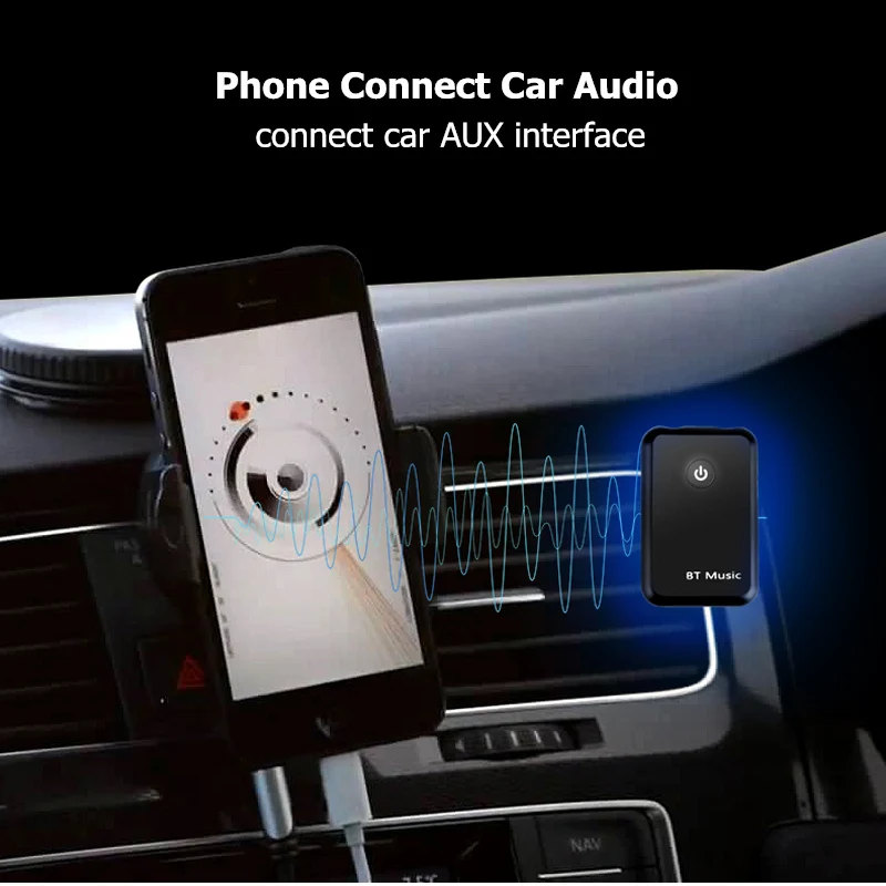 Беспроводной аудио приемник 2 в 1 3 5 мм Bluetooth 4 передатчик адаптер музыки A2DP для