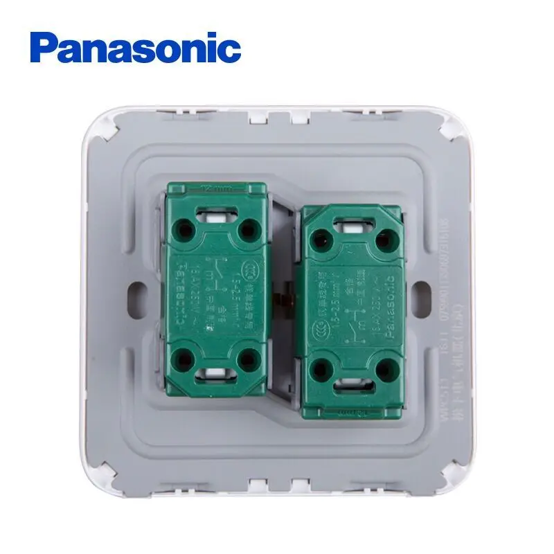Panasonic переключатель 1, 2, 3, 4 банды, 1, 2 позиционный светильник, случайное нажатие на/выключение, домашний настенный переключатель с светодиодный индикатором