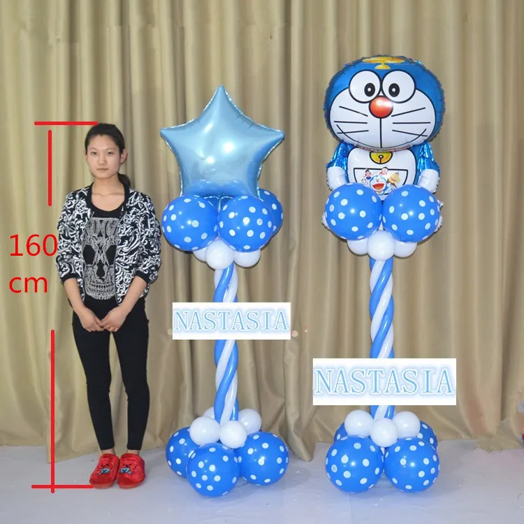 Воздушный шар колонна база новый синий СТОЛБ ДОРОГА Мода свадебное платье День