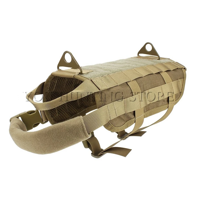 Военный Тактический поводок для собак тренировка собаки домашних животных жилет