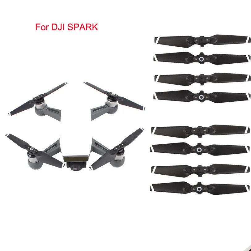 8 шт. пропеллеры для DJI Spark Drone складное лезвие 4730F реквизит RC ЗАПАСНЫЕ ЧАСТИ 4 пары