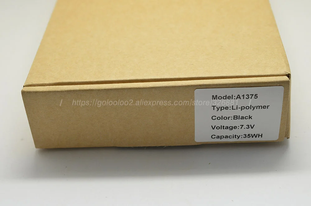 Аккумулятор Golooloo A1375 для ноутбука Apple 7 2 в 35 Вт/ч 11 дюймов A1370 (2010 производство) |