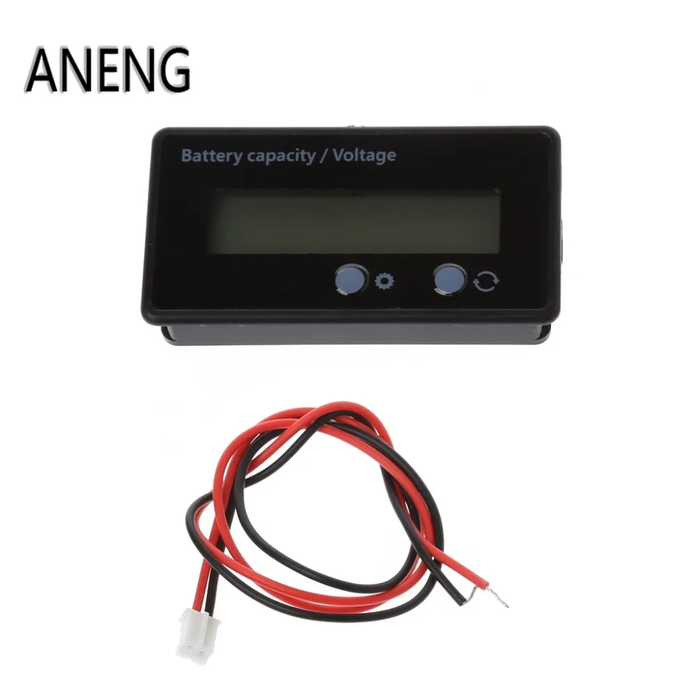 ANENG 8 70V ЖК дисплей свинцово кислотная литиевых Батарея Ёмкость вольтметр с