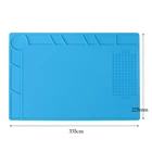 Теплоизоляционный силиконовый коврик, изоляционный коврик, Настольный коврик, платформа для обслуживания телефона, паяльная станция BGA