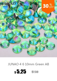 JUNAO 17*32 мм большие пришитые прозрачные AB стразы «лошадиный глаз» с плоской задней стороной акриловые стразы аппликации шитье большие кристаллы камни для DIY