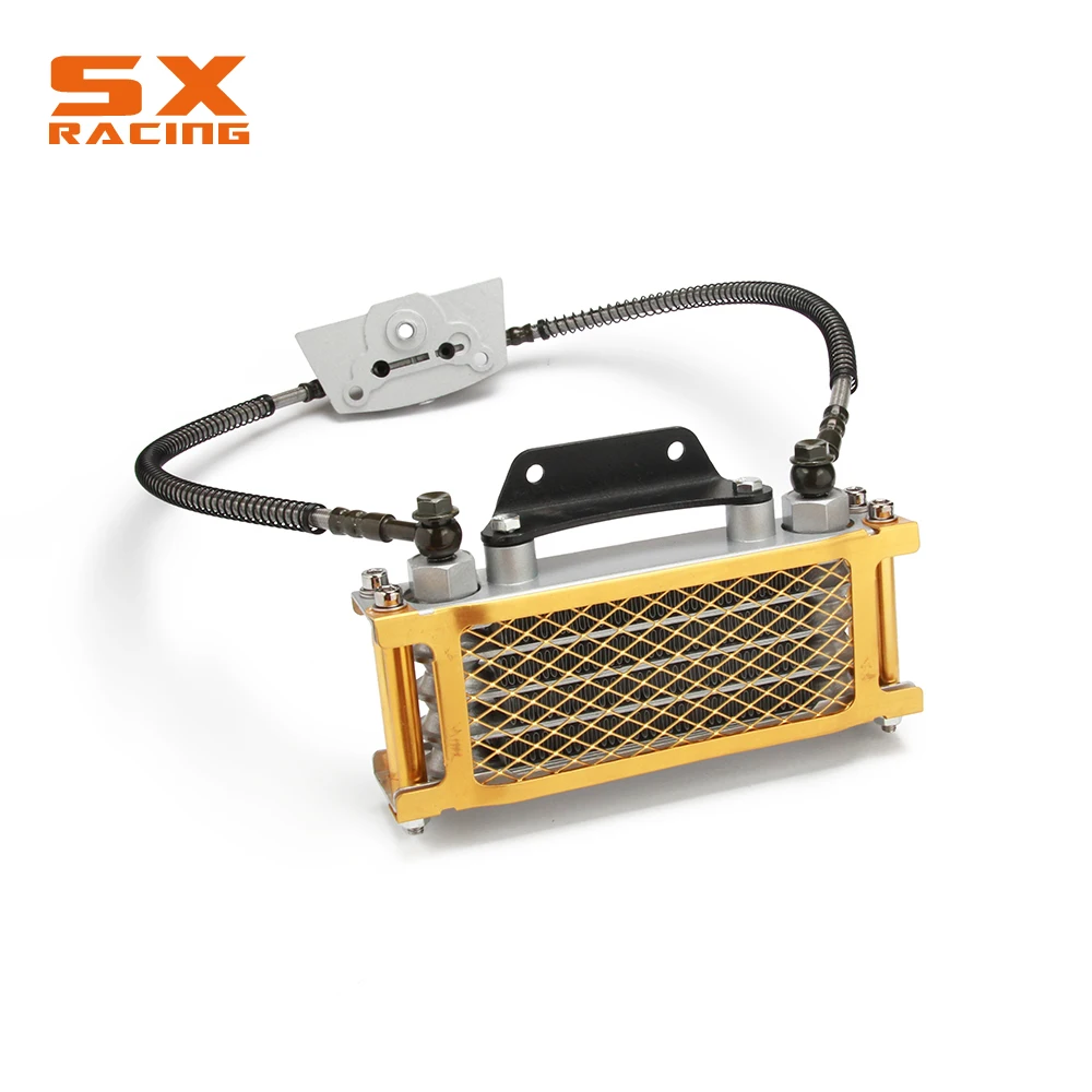 Мотоцикл цветное масло радиатор охлаждения охладитель для Loncin Zongshen Lifan Shineray Yinxiang